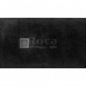 Душевой поддон ROCA TERRAN из материала Stonex 1600х800 мм, с сифоном, черный