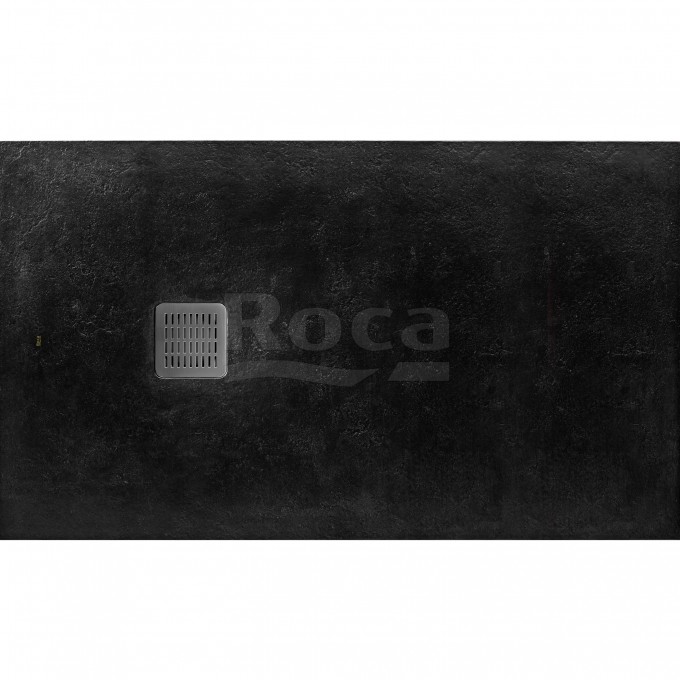 Душевой поддон ROCA TERRAN из материала Stonex 1600х800 мм, с сифоном, черный AP10164032001400