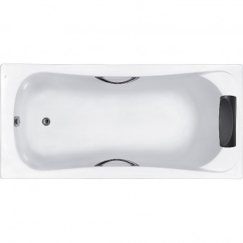 Ванна акриловая ROCA BECOOL 1800x800 мм, с отверстиями для ручек, прямоугольная, белая