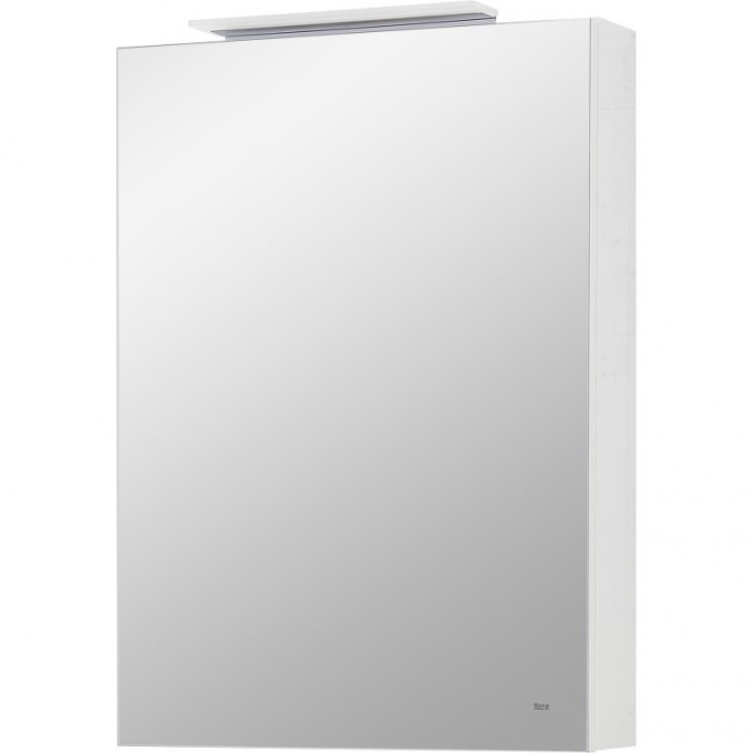 Зеркальный шкаф ROCA OLETA петли слева, 500х700х137 мм, LED светильник, белый глянец A857643806